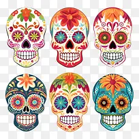糖头骨-糖头骨糖头骨墨西哥节日多彩-空若网 糖头骨-糖头骨糖头骨墨西哥节日多彩-空若网