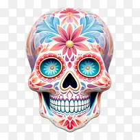 糖头骨-糖头骨糖头骨糖头骨骷髅脸画多彩-空若网 糖头骨-糖头骨糖头骨糖头骨骷髅脸画多彩-空若网