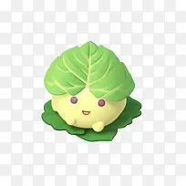 卷心菜-蔬菜卡通-空若网 卷心菜-蔬菜卡通-空若网