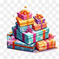 礼品盒-生日快乐-空若网 礼品盒-生日快乐-空若网