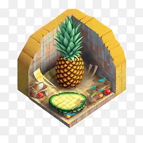 菠萝-菠萝-空若网 菠萝-菠萝-空若网