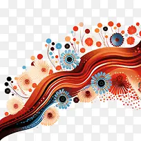 naidoc周-naidoc周抽象多彩花卉漩涡-空若网 naidoc周-naidoc周抽象多彩花卉漩涡-空若网