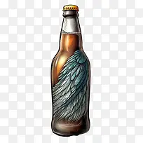 啤酒瓶-天使的翅膀-空若网 啤酒瓶-天使的翅膀-空若网