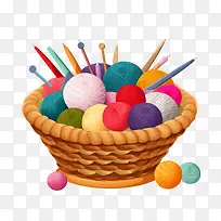 针织球-针织球篮子纱钩编-空若网 针织球-针织球篮子纱钩编-空若网