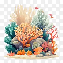 珊瑚礁-珊瑚礁海洋生物珊瑚礁热带鱼多彩-空若网 珊瑚礁-珊瑚礁海洋生物珊瑚礁热带鱼多彩-空若网