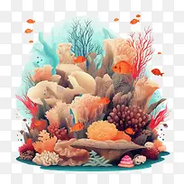 珊瑚礁-珊瑚礁珊瑚鱼水族馆-空若网 珊瑚礁-珊瑚礁珊瑚鱼水族馆-空若网