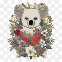 考拉-考拉考拉花圈鲜花野生动物-空若网 考拉-考拉考拉花圈鲜花野生动物-空若网