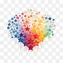 彩虹-抽象的心-空若网 彩虹-抽象的心-空若网