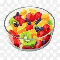 水果沙拉-水果沙拉水果沙拉玻璃碗混合水果新鲜水果-空若网 水果沙拉-水果沙拉水果沙拉玻璃碗混合水果新鲜水果-空若网