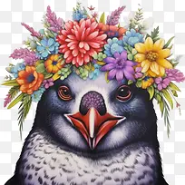 企鹅-花冠-空若网 企鹅-花冠-空若网