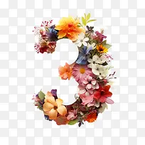 3号花-3号花花多彩花束-空若网 3号花-3号花花多彩花束-空若网