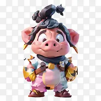 猪-猪猪角色动画可爱-空若网 猪-猪猪角色动画可爱-空若网