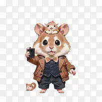 仓鼠-卡通动物-空若网 仓鼠-卡通动物-空若网