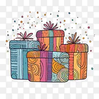 卡通礼品盒-卡通礼品盒礼品盒礼品多彩礼物-空若网 卡通礼品盒-卡通礼品盒礼品盒礼品多彩礼物-空若网