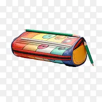 铅笔盒-回到学校-空若网 铅笔盒-回到学校-空若网