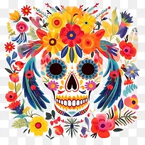 diadelosmuertos-花环-空若网 diadelosmuertos-花环-空若网