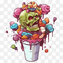 僵尸冰淇淋-冰淇淋-空若网 僵尸冰淇淋-冰淇淋-空若网