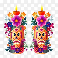 蜡烛-万圣节-空若网 蜡烛-万圣节-空若网