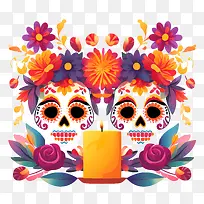 ����-���������diadelosmuertosͷ�ǻ�-������