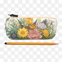 铅笔盒-铅笔盒学校供应商花卉多彩花园-空若网 铅笔盒-铅笔盒学校供应商花卉多彩花园-空若网