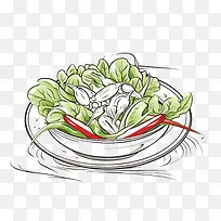 素描沙拉-沙拉-空若网 素描沙拉-沙拉-空若网