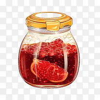 水果果酱-水果果酱樱桃玻璃罐水果-空若网 水果果酱-水果果酱樱桃玻璃罐水果-空若网