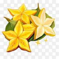 杨桃-杨桃香蕉黄色水果水果-空若网 杨桃-杨桃香蕉黄色水果水果-空若网