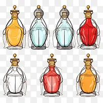 香水瓶-香水瓶香水瓶玻璃瓶复古瓶多彩瓶-空若网 香水瓶-香水瓶香水瓶玻璃瓶复古瓶多彩瓶-空若网