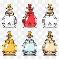 香水瓶-香水瓶香水瓶玻璃复古多彩-空若网 香水瓶-香水瓶香水瓶玻璃复古多彩-空若网