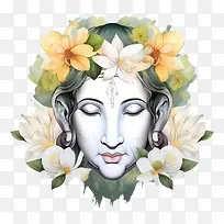 抽象的脸-抽象的脸印度教神毗湿奴圣人印度教神话-空若网 抽象的脸-抽象的脸印度教神毗湿奴圣人印度教神话-空若网