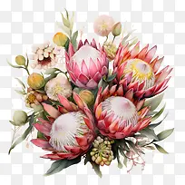 普罗蒂亚花-花艺设计-空若网 普罗蒂亚花-花艺设计-空若网