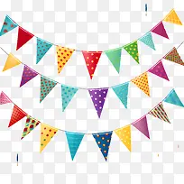 串花环-串花环彩旗派对装饰品庆祝多彩-空若网 串花环-串花环彩旗派对装饰品庆祝多彩-空若网