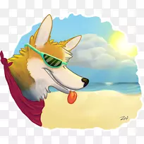 狗,犬科,鼻子,狐狸-热狗-空若网 狗,犬科,鼻子,狐狸-热狗-空若网