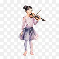 水彩芭蕾舞演员-水彩芭蕾舞女孩小提琴家礼服蝴蝶结-空若网 水彩芭蕾舞演员-水彩芭蕾舞女孩小提琴家礼服蝴蝶结-空若网