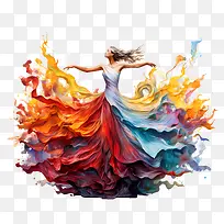 舞蹈日-舞蹈日礼服舞蹈多彩流体-空若网 舞蹈日-舞蹈日礼服舞蹈多彩流体-空若网