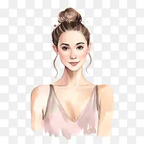 水彩芭蕾舞演员-水彩芭蕾舞演员水彩女性肖像美女-空若网 水彩芭蕾舞演员-水彩芭蕾舞演员水彩女性肖像美女-空若网