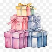 水彩礼盒-生日礼物-空若网 水彩礼盒-生日礼物-空若网