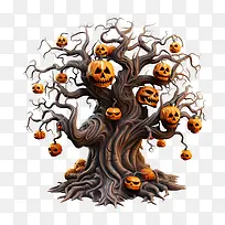万圣节树-万圣节树-空若网 万圣节树-万圣节树-空若网