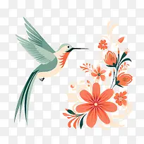 蜂鸟日-花艺设计-空若网 蜂鸟日-花艺设计-空若网