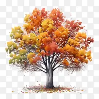 秋天的树-秋天的树-空若网 秋天的树-秋天的树-空若网
