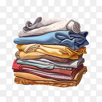 一堆衣服-一堆衣服衬衫裤子衣服折叠起来-空若网 一堆衣服-一堆衣服衬衫裤子衣服折叠起来-空若网