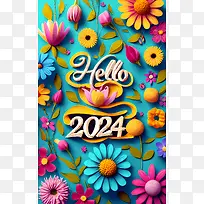 2024你好——新年快乐-空若网 2024你好——新年快乐-空若网