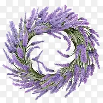 薰衣草花环-鲜花花环-空若网 薰衣草花环-鲜花花环-空若网