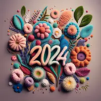 2024你好-2024你好花卉多彩刺绣异想天开-空若网 2024你好-2024你好花卉多彩刺绣异想天开-空若网