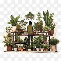 室内植物欣赏日-室内植物欣赏日花园植物陶器绿化-空若网 室内植物欣赏日-室内植物欣赏日花园植物陶器绿化-空若网