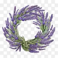薰衣草花环-薰衣草-空若网 薰衣草花环-薰衣草-空若网