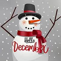 你好十二月——节日快乐-空若网 你好十二月——节日快乐-空若网