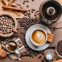 国际咖啡日——咖啡豆-空若网 国际咖啡日——咖啡豆-空若网