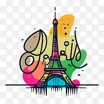 巴黎-埃菲尔铁塔-空若网 巴黎-埃菲尔铁塔-空若网