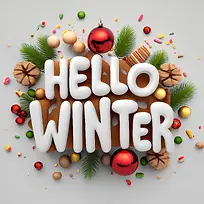 你好冬天——新年快乐-空若网 你好冬天——新年快乐-空若网